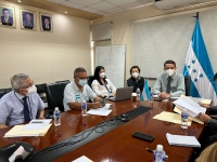 Reunión del Secretario de Salud con la Comisión de Diputados nombrada por congreso Nacional