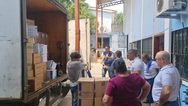 Región de Salud de Comayagua recibe medicamentos e insumos por parte de nivel central
