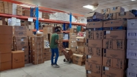 Región Sanitaria de Choluteca reciben medicamentos del cuarto trimestre.